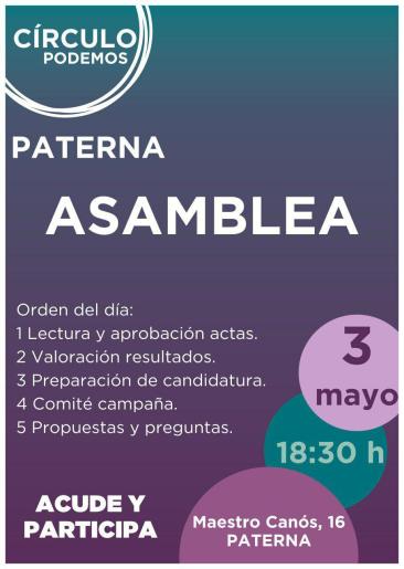 Cartel Asamblea 190503